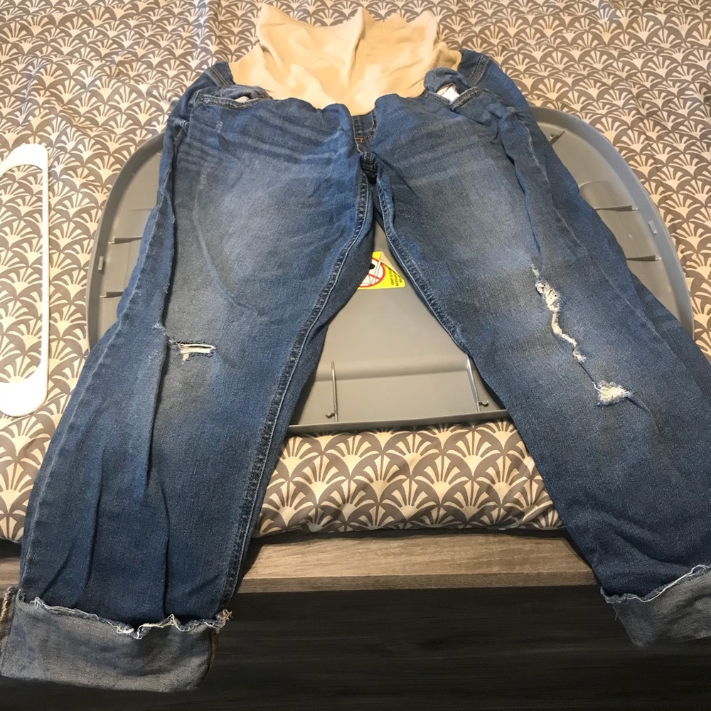 Maternity Crop Pants